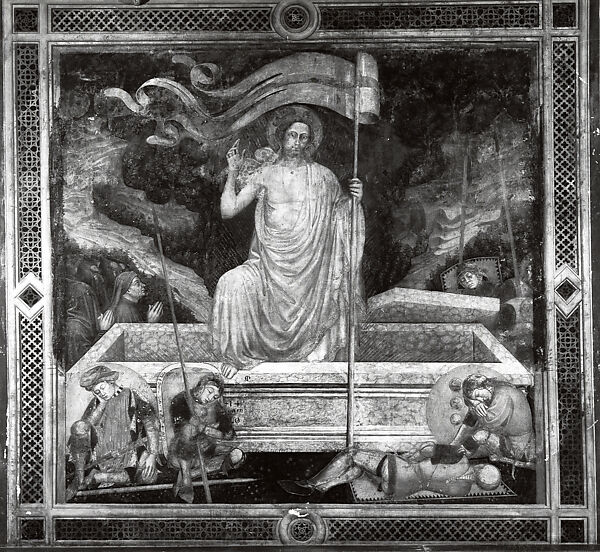 Madonna and Child with the Donor, Pietro de' Lardi, Presented by Saint Nicholas, Master G.Z. (possibly Michele dai Carri, Italian, Ferrara, active by 1405–died 1441 Ferrara), Tempera and gold on wood