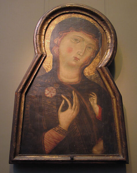 Madonna and Child, Master of the Magdalen (Italian, Florence, active 1265–95), Tempera on wood