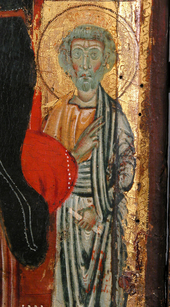 Madonna and Child Enthroned, Master of the Magdalen (Italian, Florence, active 1265–95), Tempera on wood, gold ground