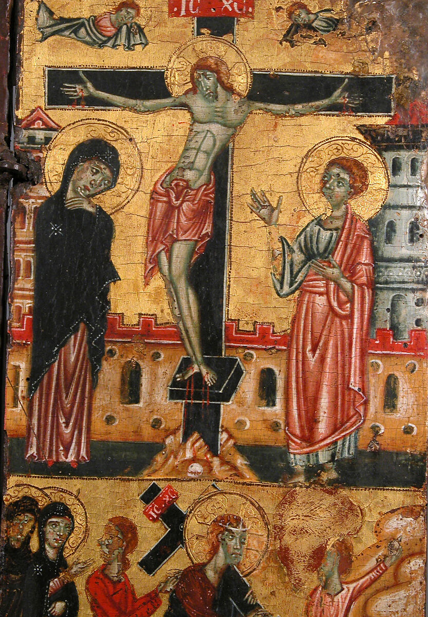 Madonna and Child Enthroned, Master of the Magdalen (Italian, Florence, active 1265–95), Tempera on wood, gold ground