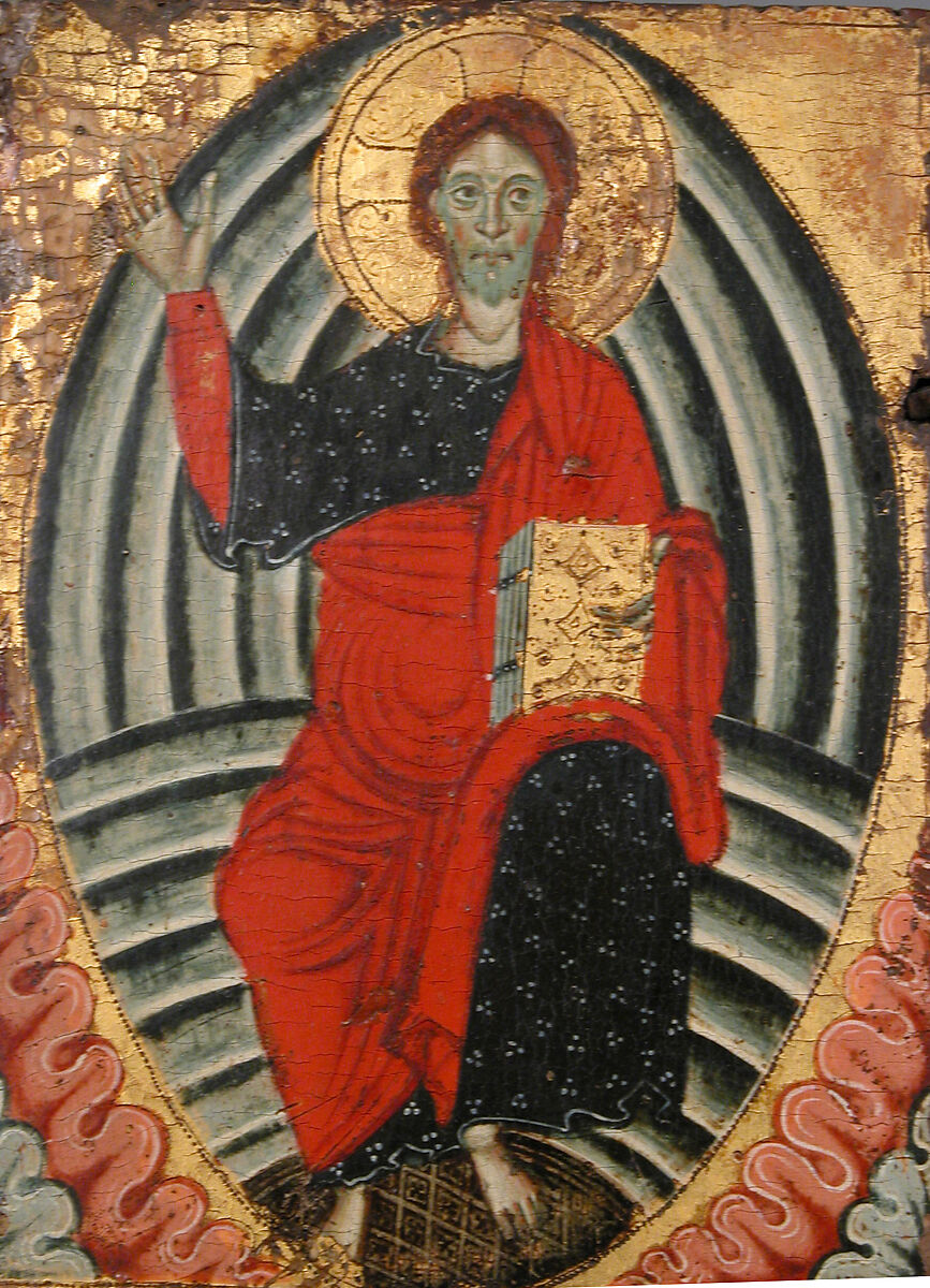 Madonna and Child Enthroned, Master of the Magdalen (Italian, Florence, active 1265–95), Tempera on wood, gold ground