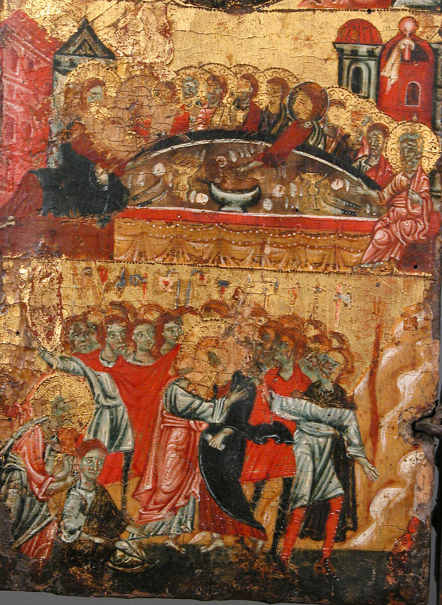 Madonna and Child Enthroned, Master of the Magdalen (Italian, Florence, active 1265–95), Tempera on wood, gold ground