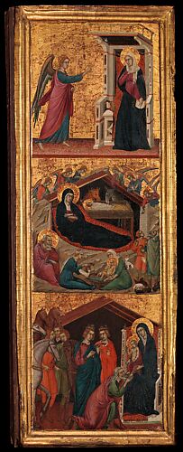 Saints and Scenes from the Life of the Virgin