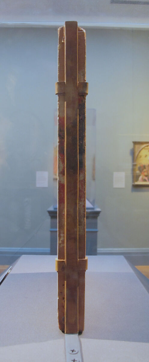 Head of Christ, Master of the Orcagnesque Misericordia (Italian, Florence, active second half 14th century), Tempera on wood, gold ground