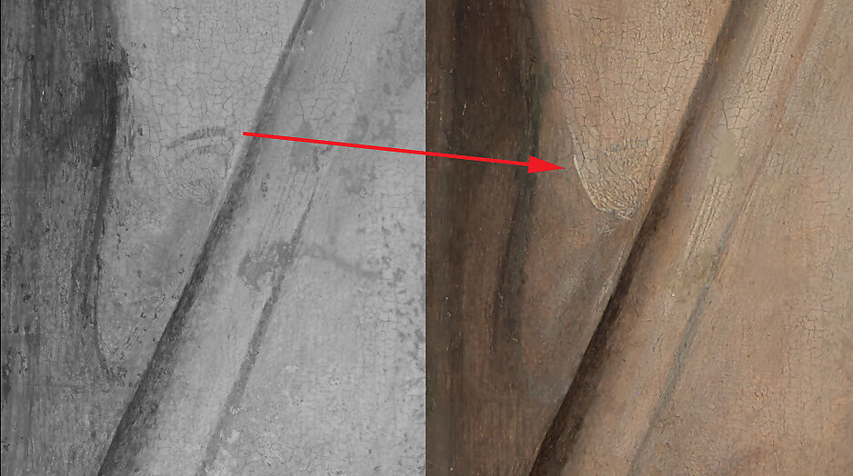 Abner's Messenger before David; The Queen of Sheba Bringing Gifts to Solomon; The Annunciation, Master of the Saint Barbara Legend (Netherlandish, active late 15th century) and a collaborator, Oil on oak