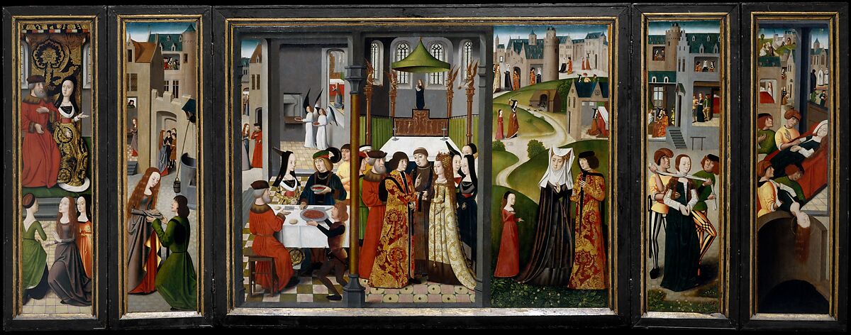 The Life and Miracles of Saint Godelieve, Master of the Saint Godelieve Legend  Netherlandish, Oil on wood