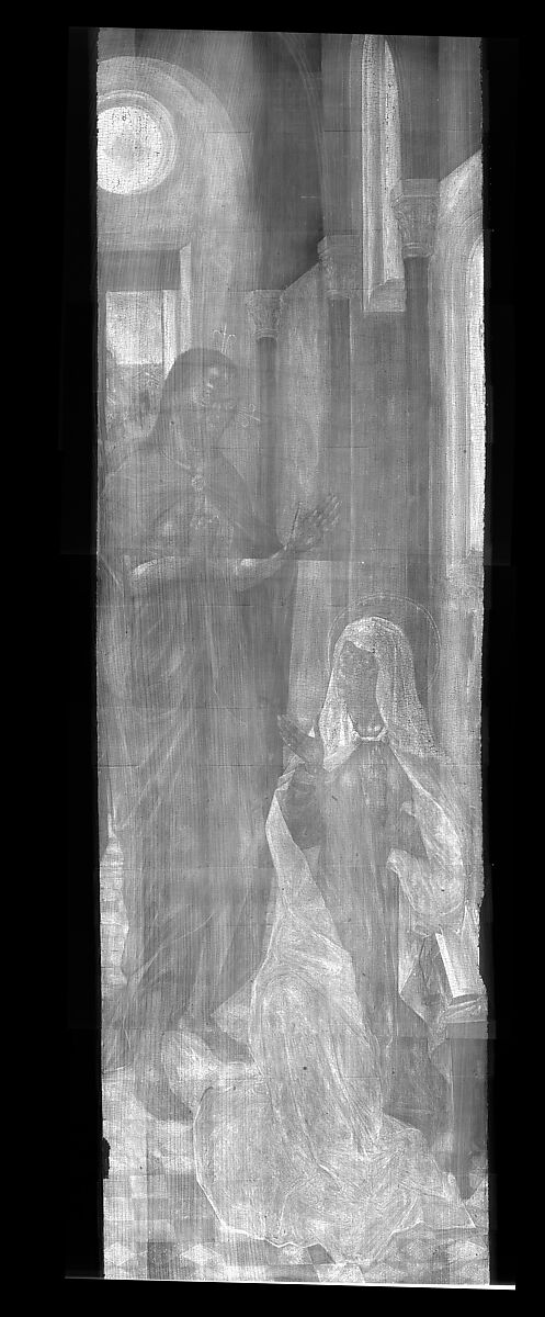 Saint Paul with a Donor; Christ Appearing to His Mother, Master of the Saint Ursula Legend (Netherlandish, active late 15th century), Oil on wood