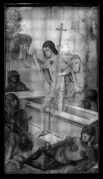 The Lamentation, Workshop of the Master of the Virgin among Virgins (Netherlandish, active ca. 1460–95), Oil on wood