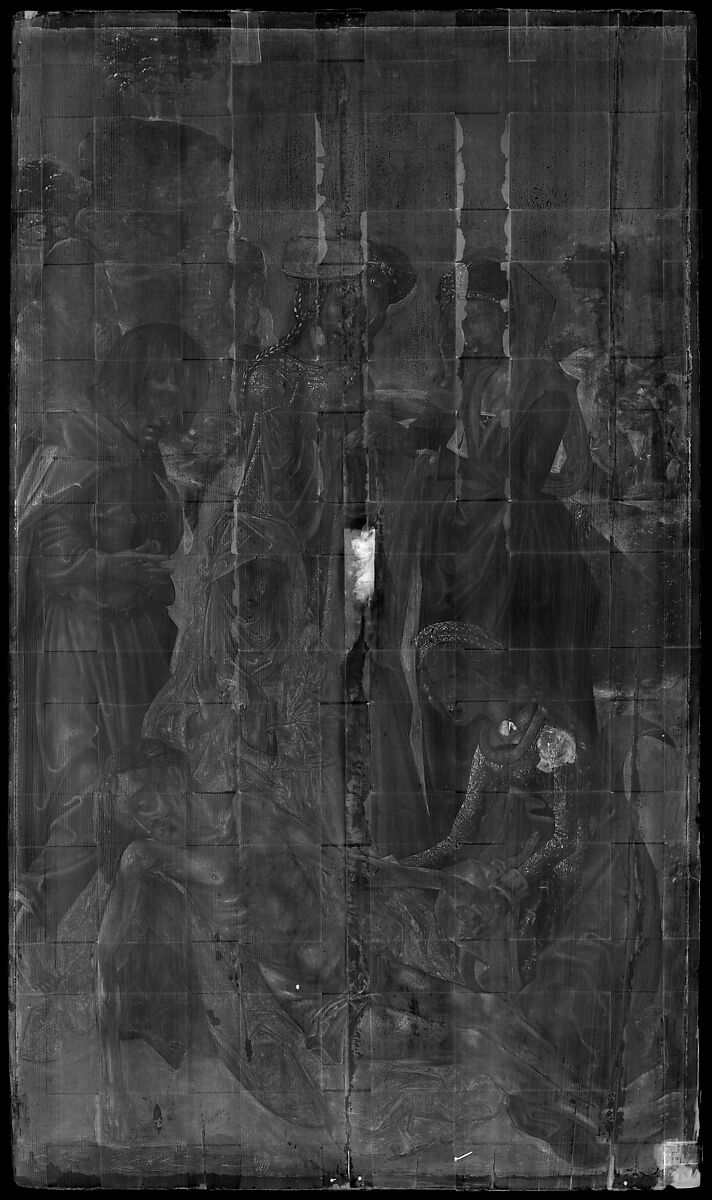 The Lamentation, Workshop of the Master of the Virgin among Virgins (Netherlandish, active ca. 1460–95), Oil on wood