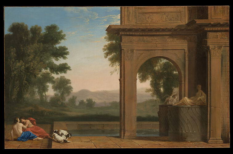 Classical Landscape with Figures