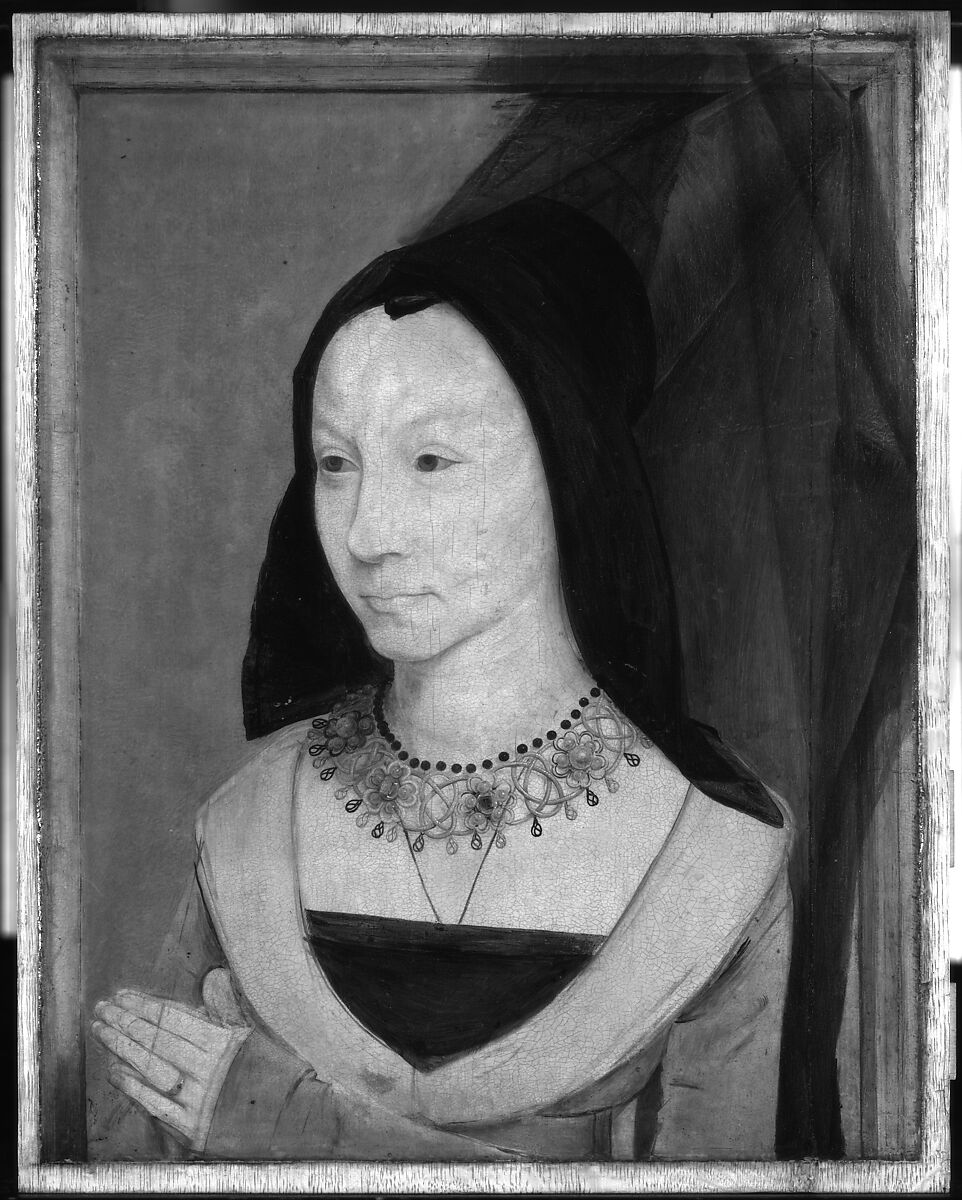 Tommaso di Folco Portinari (1428–1501); Maria Portinari (Maria Maddalena Baroncelli, born 1456), Hans Memling (Netherlandish, Seligenstadt, active by 1465–died 1494 Bruges), Oil on oak