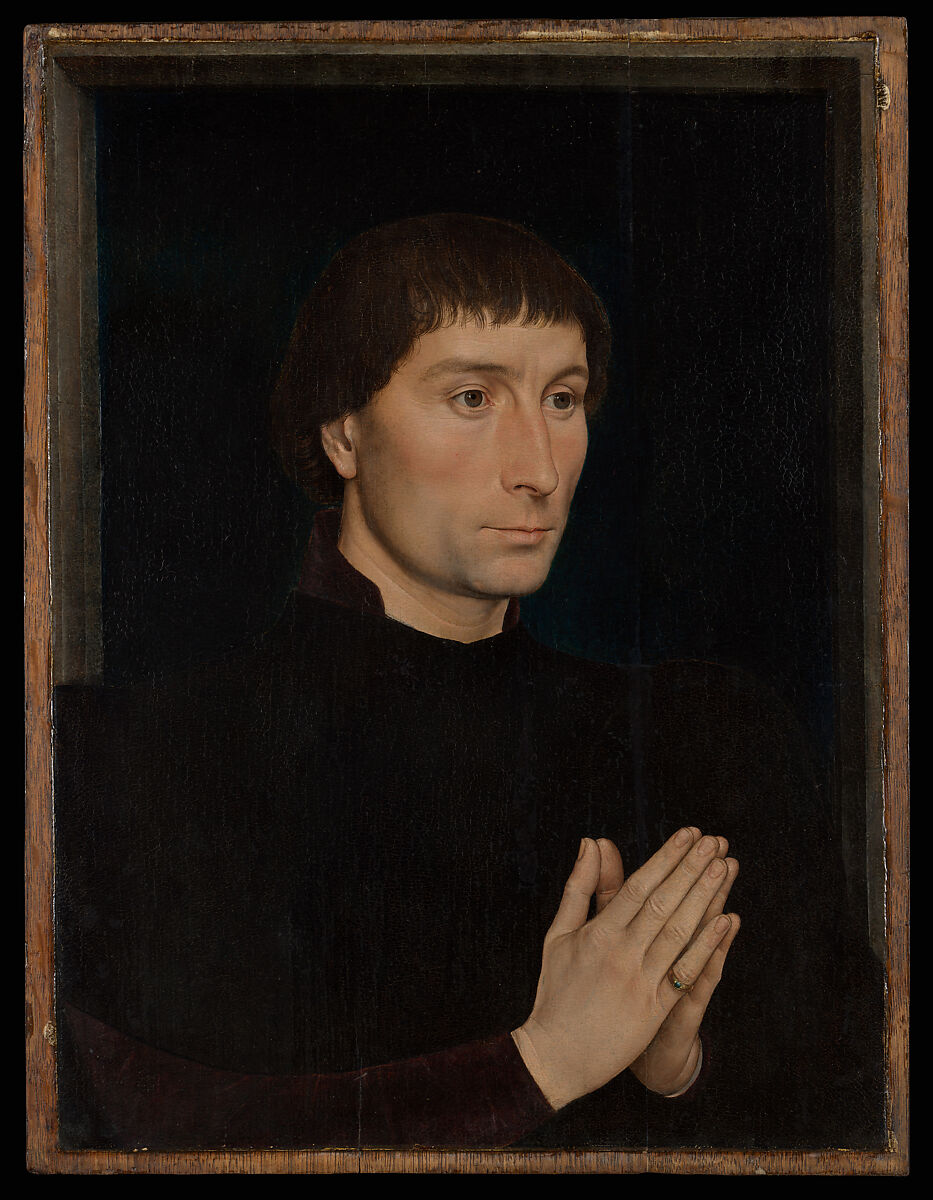 Tommaso di Folco Portinari (1428–1501); Maria Portinari (Maria Maddalena Baroncelli, born 1456), Hans Memling (Netherlandish, Seligenstadt, active by 1465–died 1494 Bruges), Oil on oak