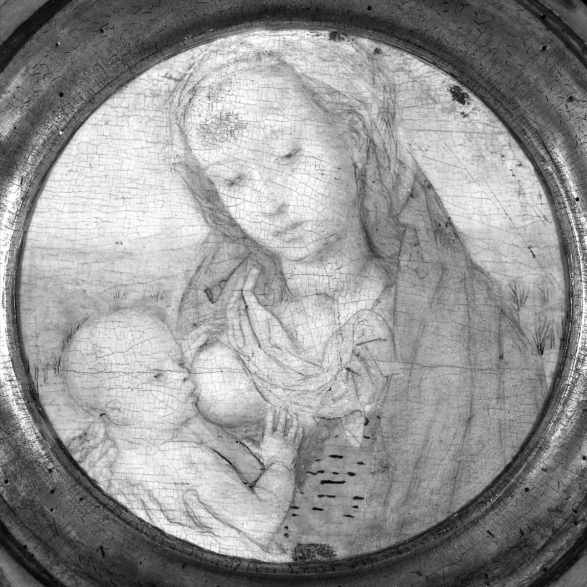 Virgin and Child, Hans Memling (Netherlandish, Seligenstadt, active by 1465–died 1494 Bruges), Oil on wood