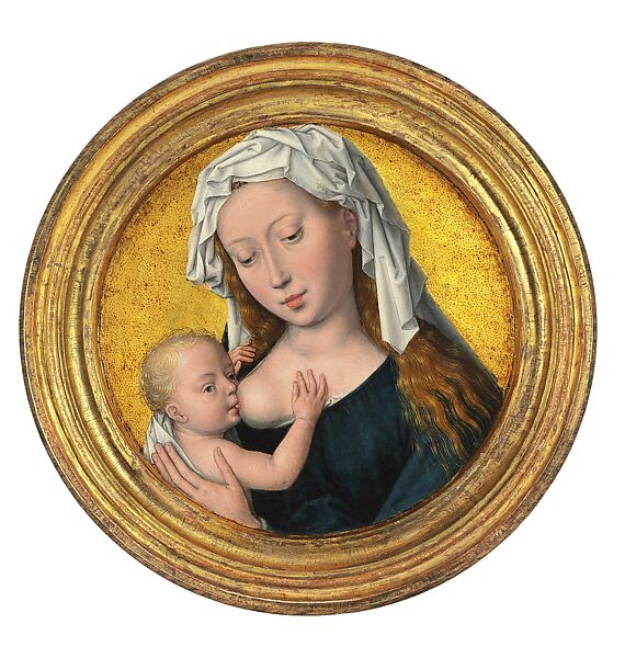 Virgin and Child, Hans Memling (Netherlandish, Seligenstadt, active by 1465–died 1494 Bruges), Oil on wood