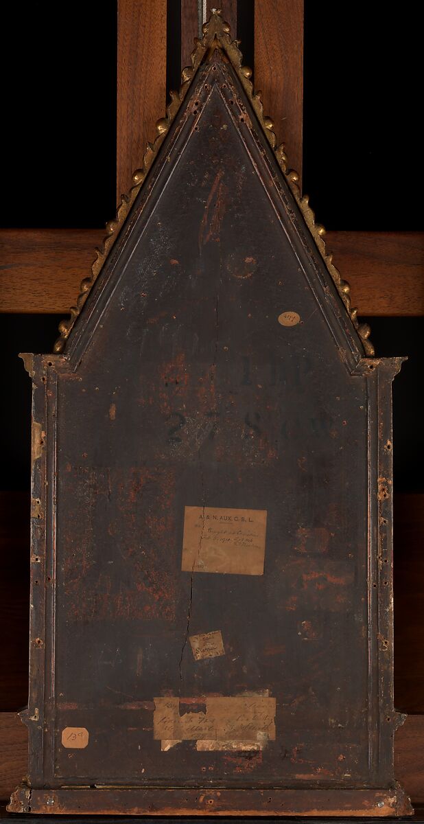 Madonna and Child with Saints and Angels, Lippo Memmi (Filippo di Memmo) (Italian, Sienese, active by 1317–died 1356), Tempera on wood, gold ground