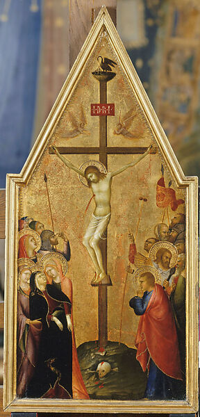 Madonna and Child with Saints and Angels, Lippo Memmi (Filippo di Memmo) (Italian, Sienese, active by 1317–died 1356), Tempera on wood, gold ground