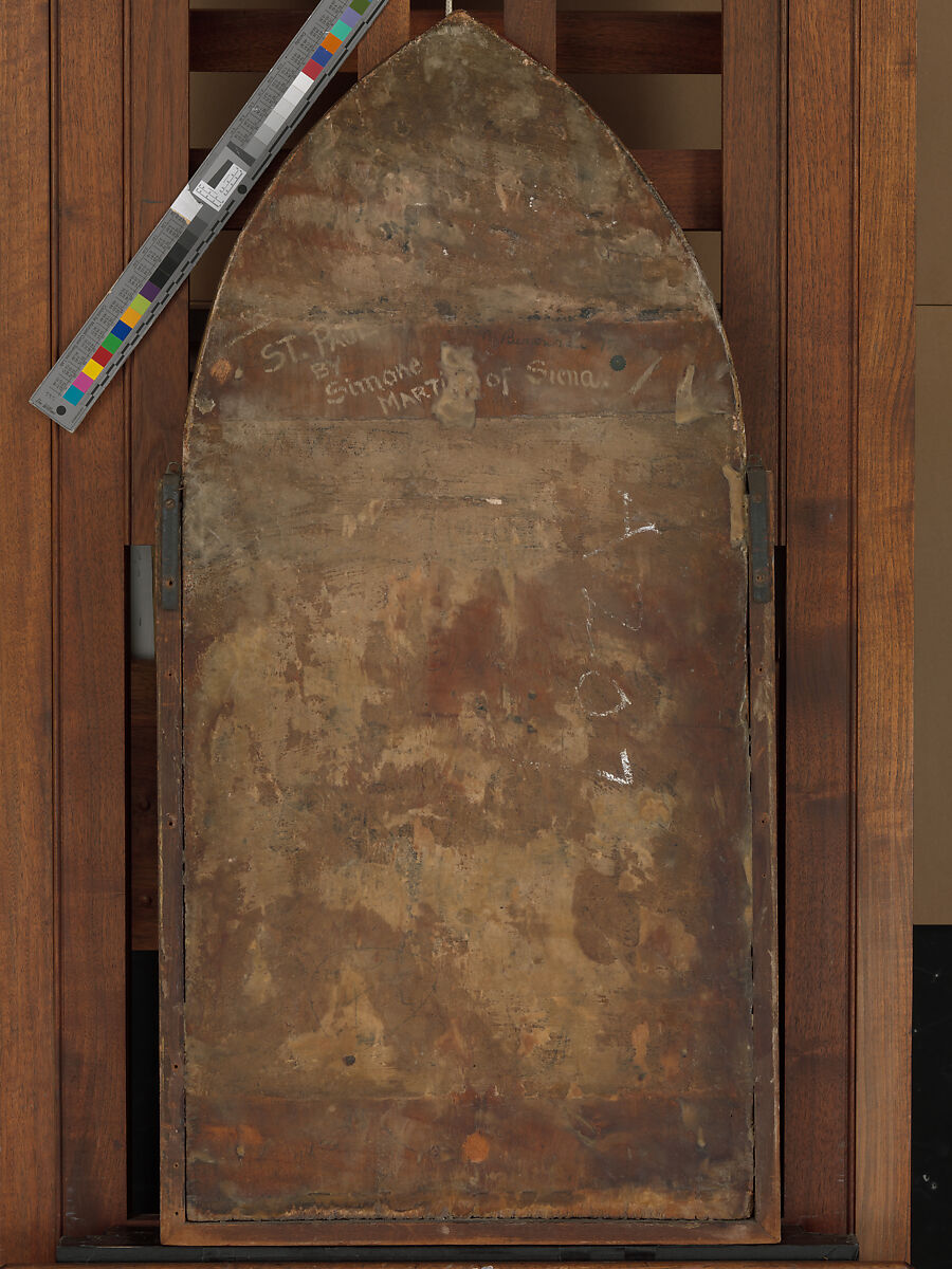 Saint Paul, Lippo Memmi (Filippo di Memmo) (Italian, Sienese, active by 1317–died 1356), Tempera on wood, gold ground