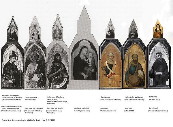 Saint Paul, Lippo Memmi (Filippo di Memmo) (Italian, Sienese, active by 1317–died 1356), Tempera on wood, gold ground