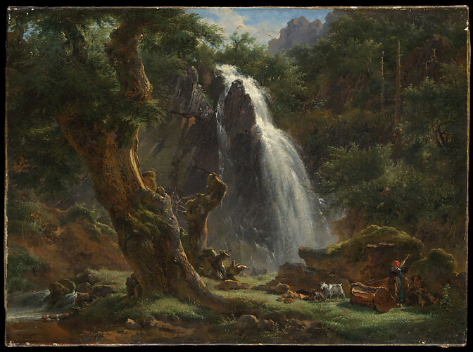 Waterfall at Mont-Dore