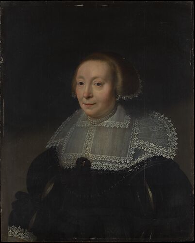 Portrait of a Woman with a Lace Collar
