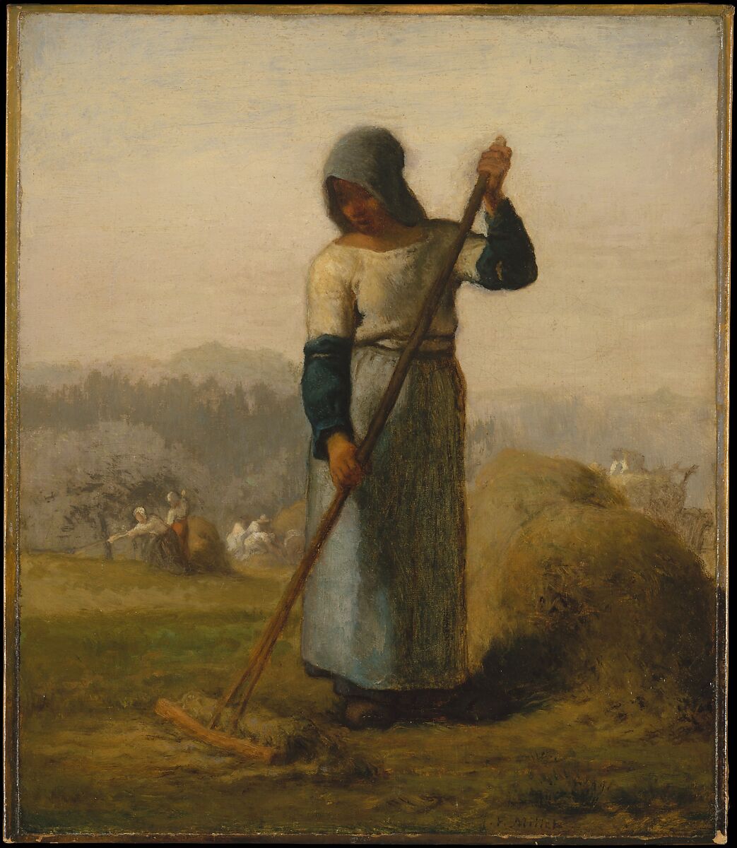 Jean Fran ois Millet Woman with a Rake The Metropolitan Museum