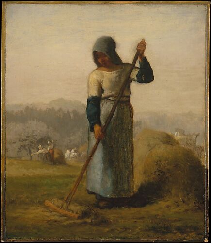 Woman with a Rake