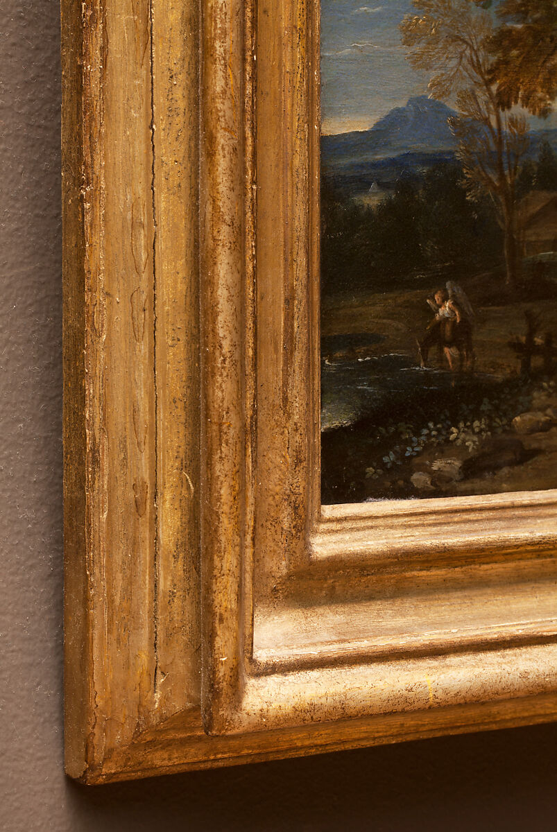 The Rest on the Flight into Egypt, Pier Francesco Mola (Italian, Coldrerio 1612–1666 Rome), Oil on copper