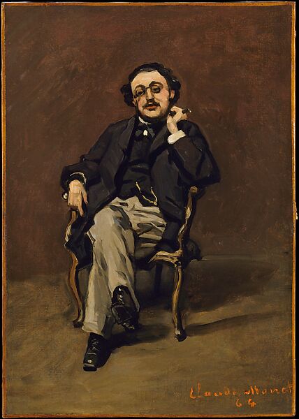 Dr. Leclenché, Claude Monet  French, Oil on canvas