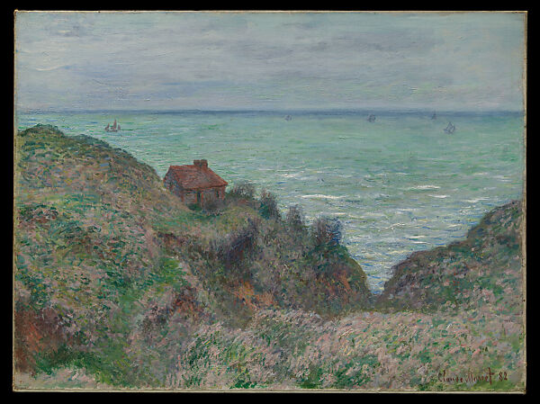 Cabin of the Customs Watch, Claude Monet  French, Oil on canvas