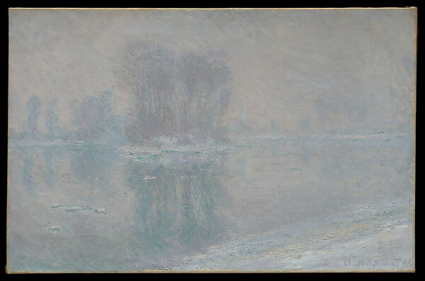 Ice Floes, Claude Monet (French, Paris 1840–1926 Giverny), Oil on canvas 