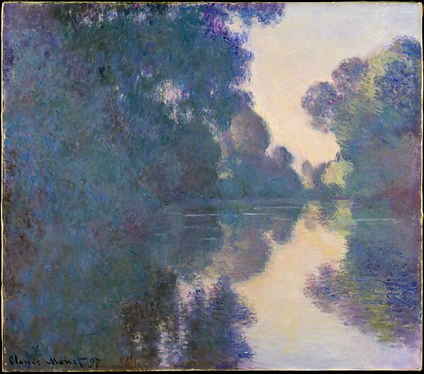 Claude Monet - Morning on the Seine near Giverny - The