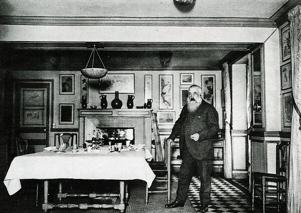 Bridge over a Pond of Water Lilies, Claude Monet (French, Paris 1840–1926 Giverny), Oil on canvas