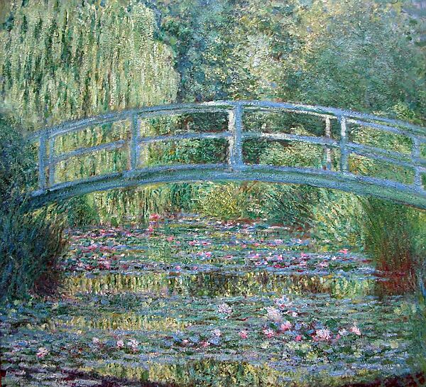 睡蓮　Bridge over a Pond of Water Lilies 模写 Claude Monet - Bridge over a Pond of Water Lilies - The