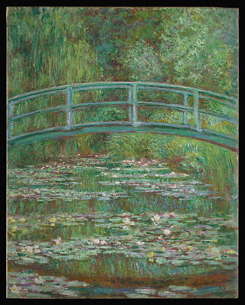 Claude Monet - Bridge over a Pond of Water Lilies - The