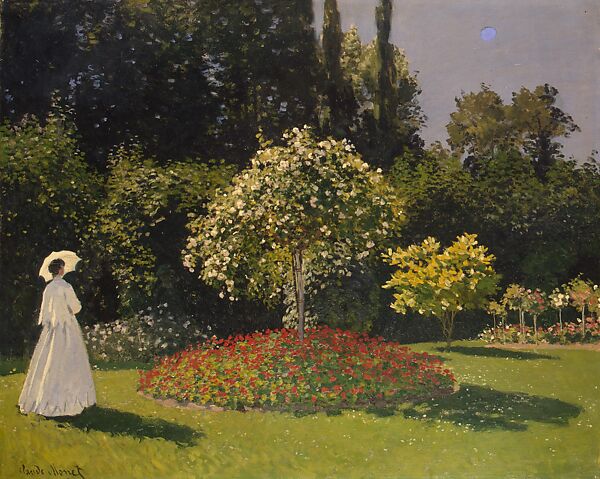 Claude Monet - Garden at Sainte-Adresse - The Metropolitan Museum