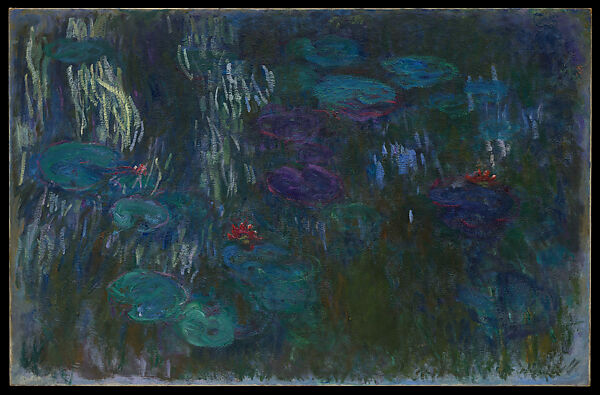 Water Lilies, Claude Monet (French, Paris 1840–1926 Giverny), Oil on canvas 