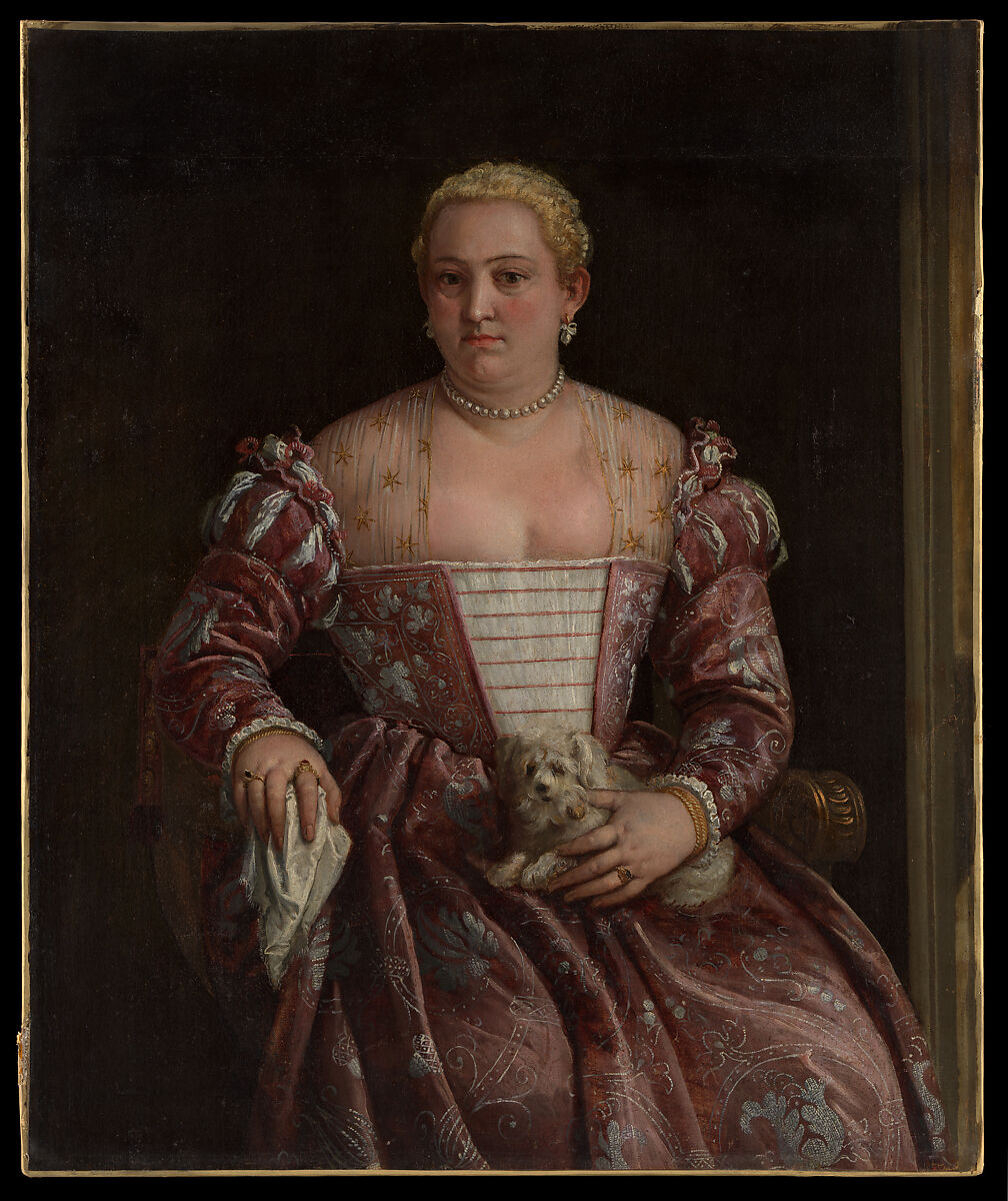 Portrait of a Woman, Francesco Montemezzano (Italian, Venetian, ca. 1540–after 1602), Oil on canvas 