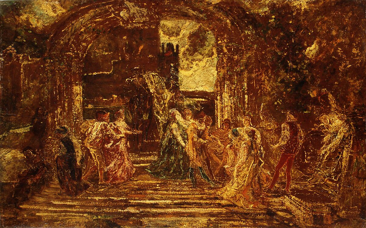 Adolphe Monticelli The Court of the Princess The Metropolitan