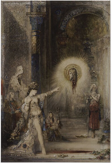 Oedipus and the Sphinx, Gustave Moreau (French, Paris 1826–1898 Paris), Oil on canvas