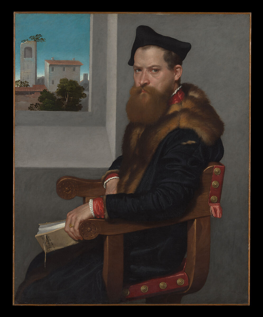 Bartolomeo Bonghi (died 1584), Giovanni Battista Moroni (Italian, Albino, no later than 1524–1578 Albino), Oil on canvas 