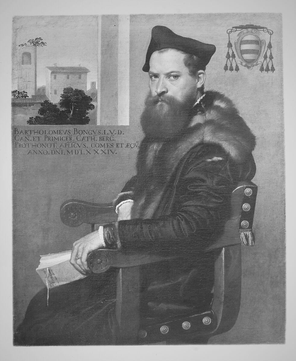 Bartolomeo Bonghi (died 1584), Giovanni Battista Moroni (Italian, Albino, no later than 1524–1578 Albino), Oil on canvas