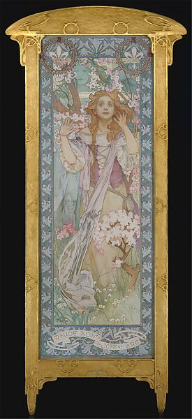 Alphonse Mucha, Maude Adams (1872–1953) as Joan of Arc