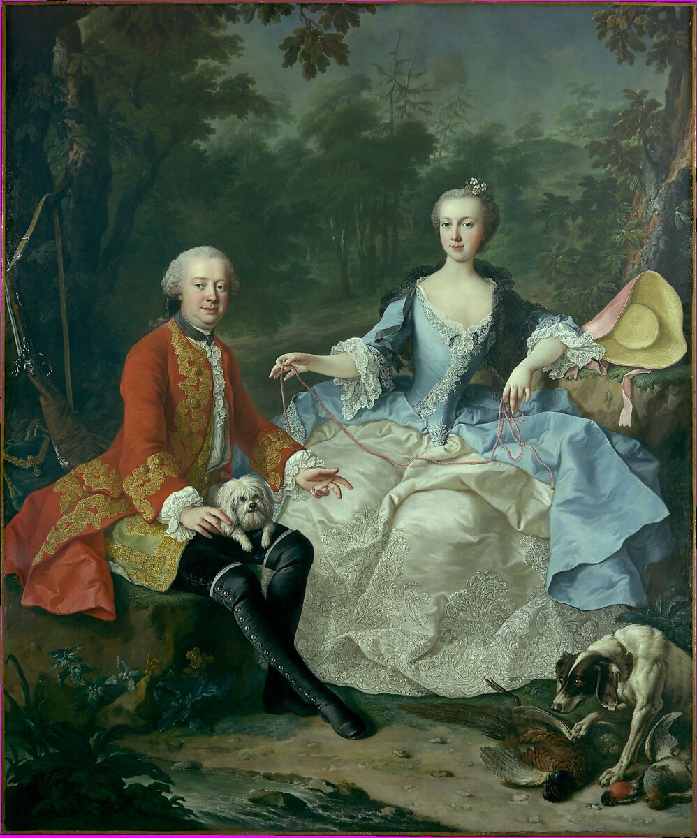 Count Giacomo Durazzo (1717–1794) and Ernestine Aloisia Ungnad von Weissenwolff (1732–1794), Martin van Meytens the Younger (Swedish, 1695–1770), Oil on canvas 