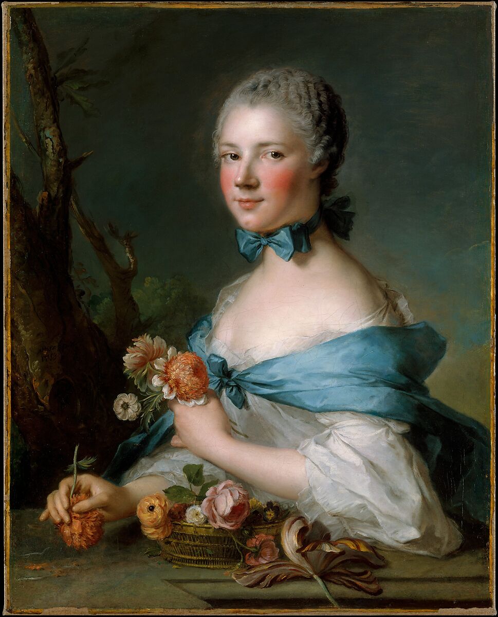 Portrait of a Woman, Jean Marc Nattier (French, Paris 1685–1766 Paris), Oil on canvas 