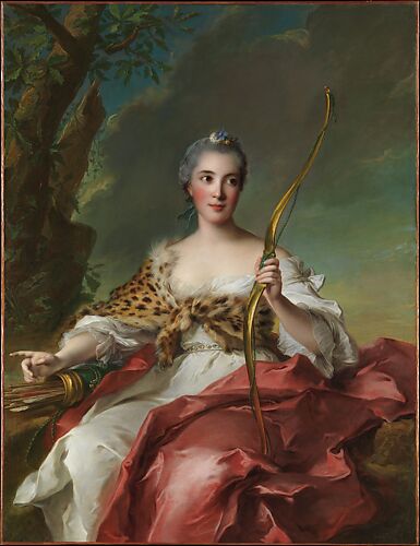 Madame Bergeret de Frouville as Diana
