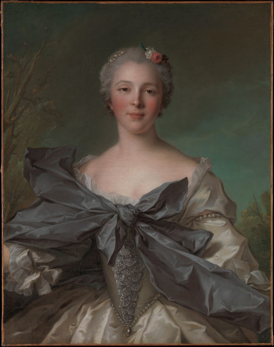 Marie Françoise de La Cropte de St. Abre, Marquise d'Argence (born 1714), Jean Marc Nattier  French, Oil on canvas