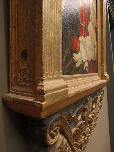 Madonna and Child with Saints Jerome and Mary Magdalen, Neroccio de' Landi (Italian, Siena 1447–1500 Siena), Tempera on wood