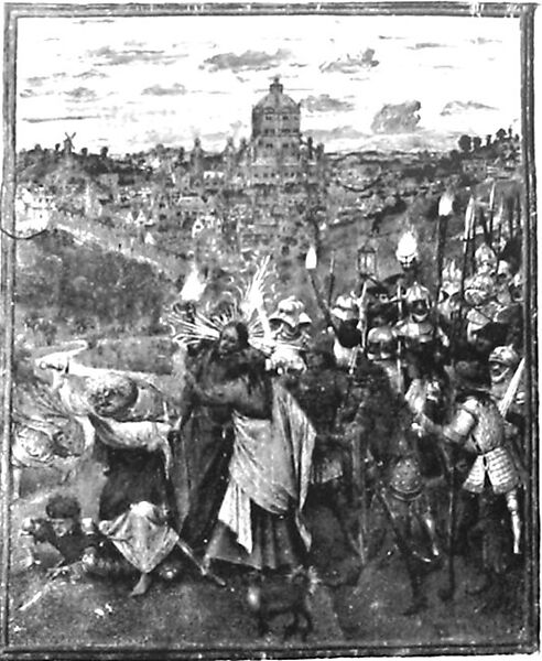 Christ Bearing the Cross, North Netherlandish (Bruges) Painter (ca. 1470), Oil on wood