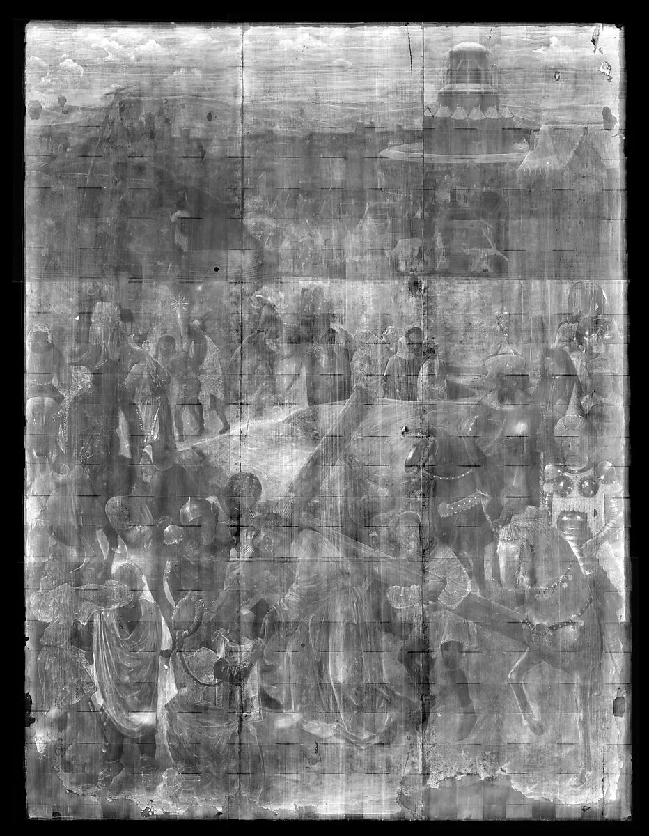 Christ Bearing the Cross, North Netherlandish (Bruges) Painter (ca. 1470), Oil on wood