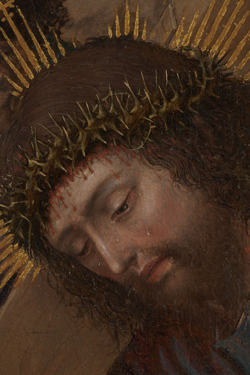 Christ Bearing the Cross, North Netherlandish (Bruges) Painter (ca. 1470), Oil on wood